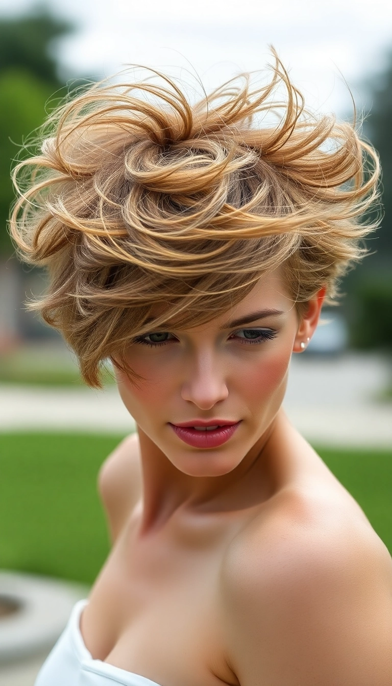 36 Pixie Shag Haircut Ideas for Effortlessly Chic Looks Every Day! - Textured Pixie Shag