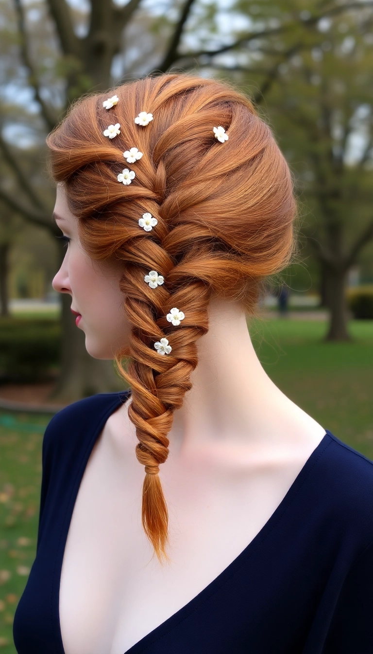 31 Stunning Ginger Wig Hairstyles to Elevate Your Look! - Crown Braid