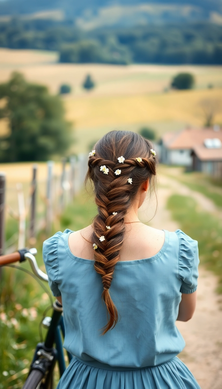 30 Stylish Easy Hairstyles for Greasy Hair That You Need to Try! - 7. Fishtail Braid