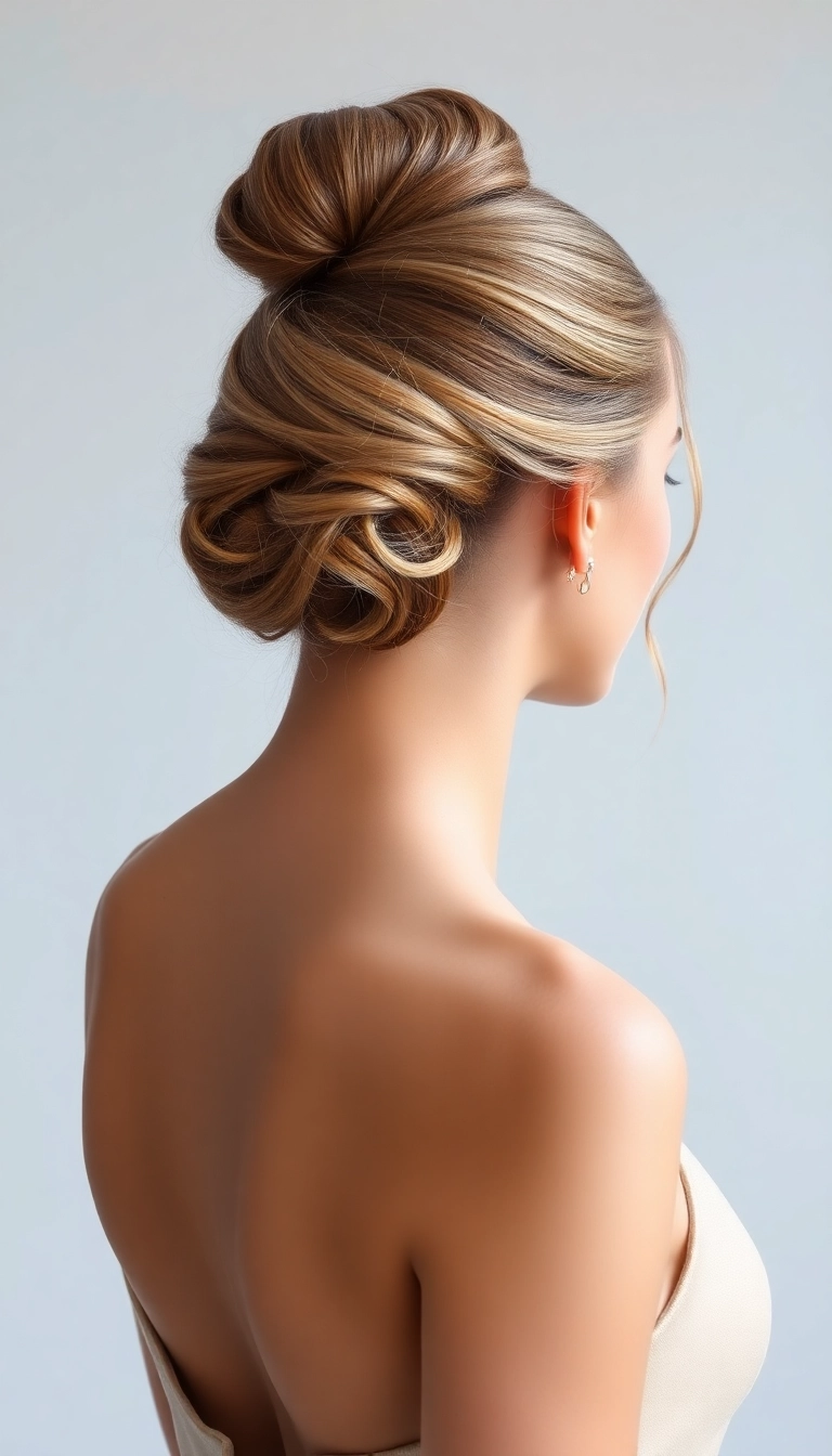 39 Belle Hairstyle Ideas That Will Make You Feel Like a Princess! - Elegant Chignon