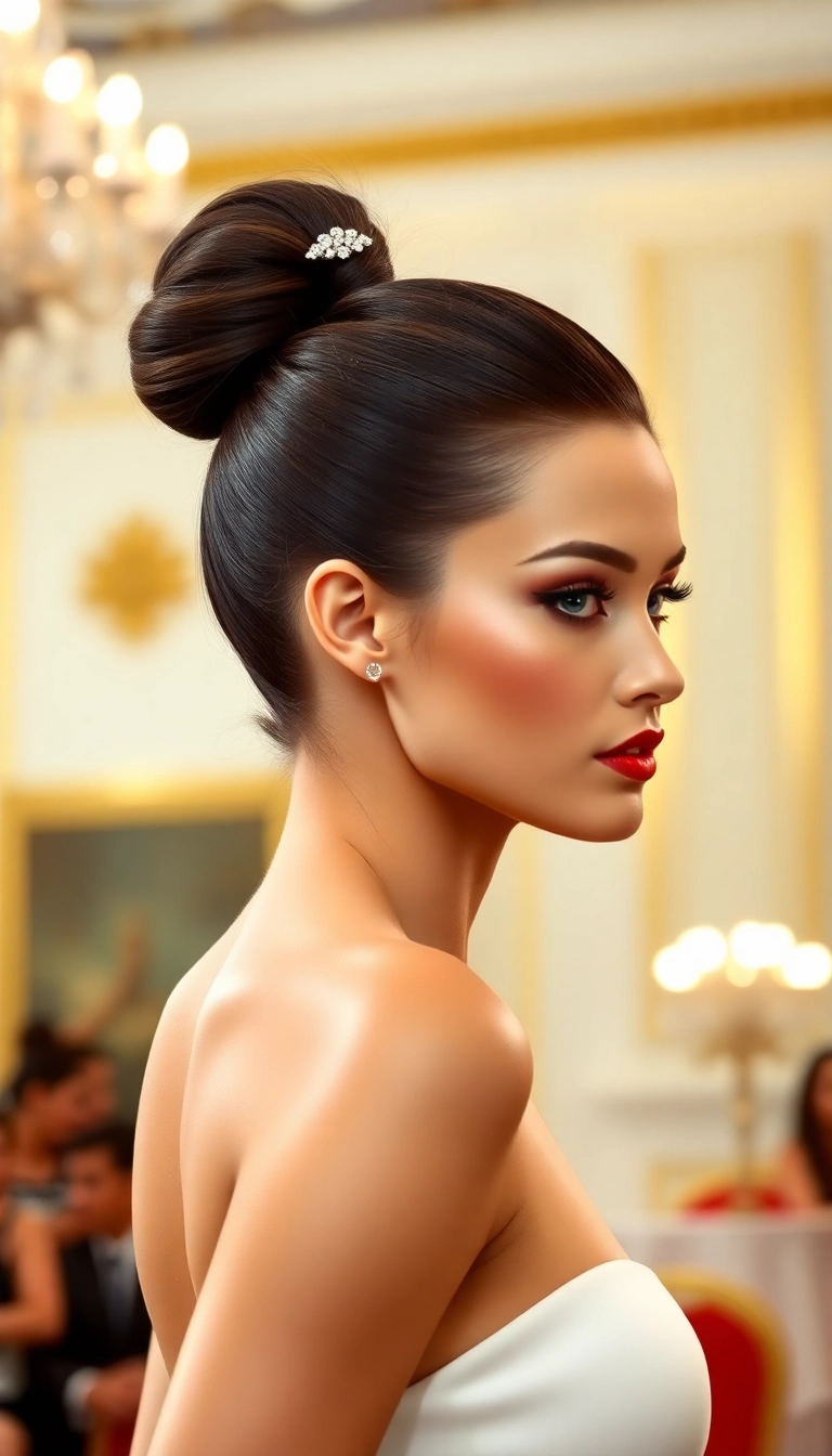 32 Stunning Masquerade Hairstyles That Will Steal the Show (You Won't Believe #15!) - 3. Sleek High Ponytail