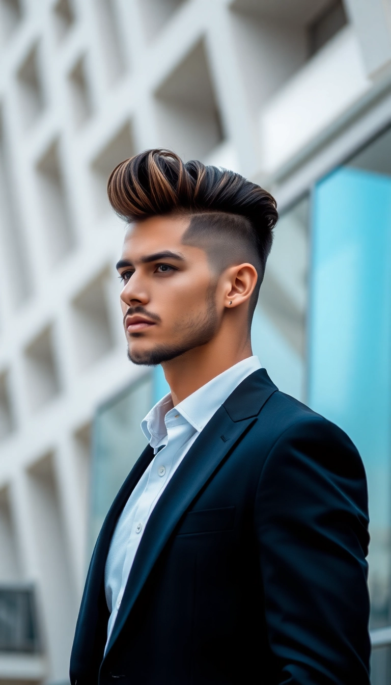 39 Edgy Haircuts Ideas That'll Make You Want to Change Your Look NOW! - 24. Edgy Pompadour