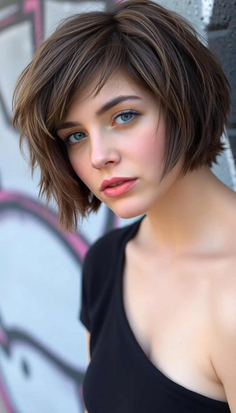 39 Must-See Layered Haircuts for Women (Find Your New Signature Style!) - 2. Shaggy Bob