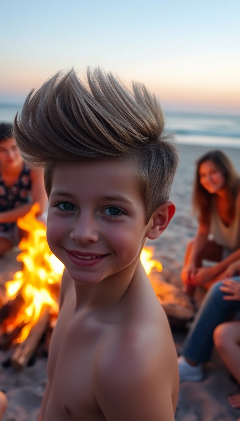 37 Boys Surfer Haircut Ideas That Will Make Waves This Summer! - Boys' Quiff