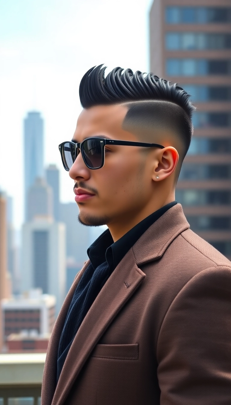 36 Jaw-Dropping Black Haircut Ideas You Never Knew You Needed! - 6. High Top Fade