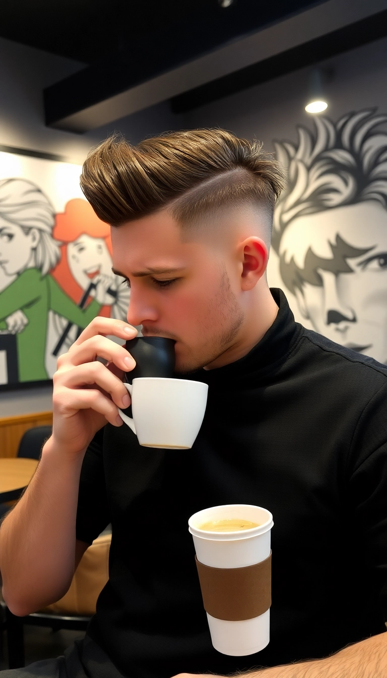 37 Stylish Medium Length Haircuts for Men: Your Ultimate Grooming Guide! - The Disconnected Undercut