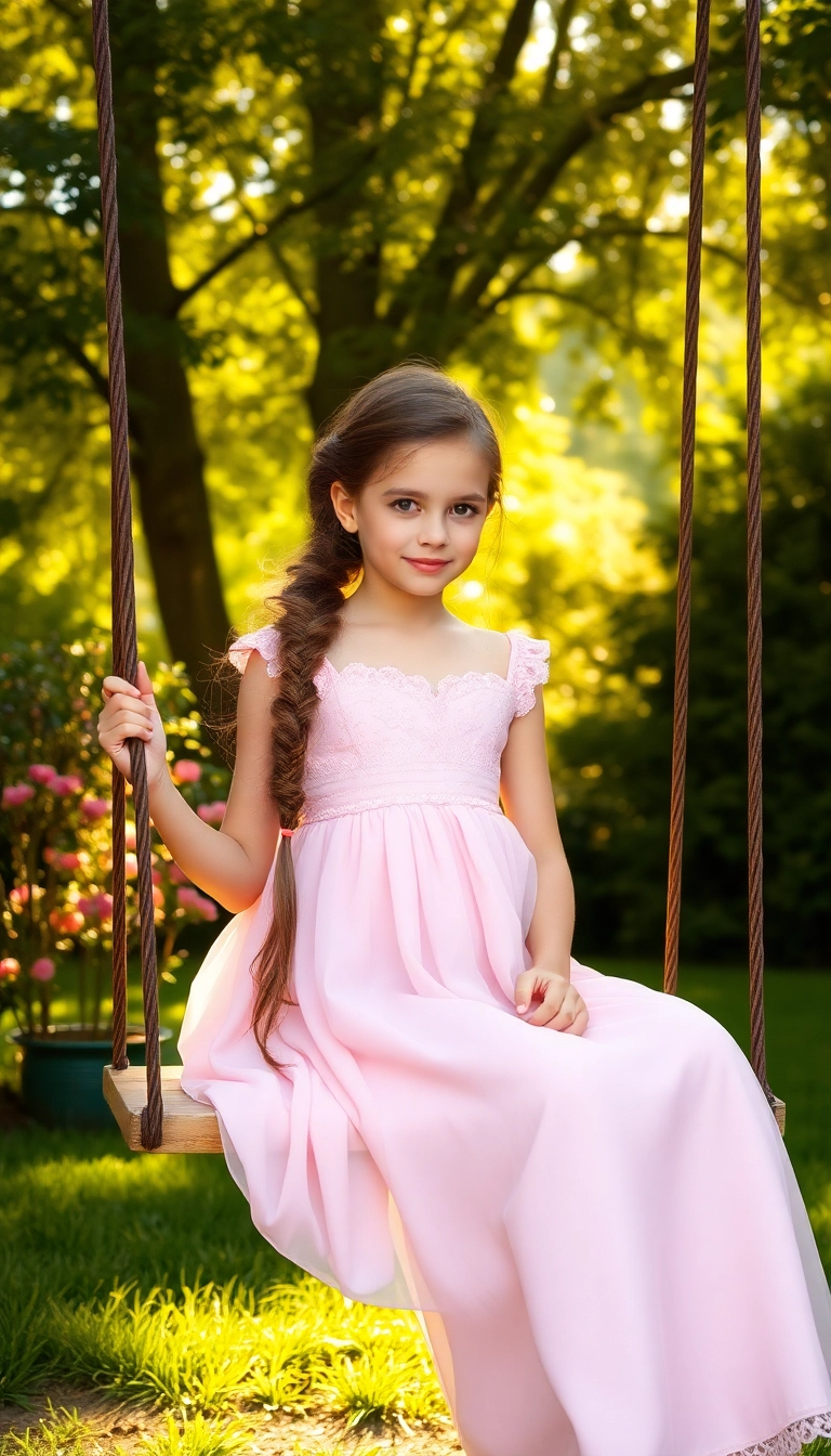 39 Adorable Princess Hairstyles For Kids (You'll Love How Simple They Are!) - The Elegant Side Braid