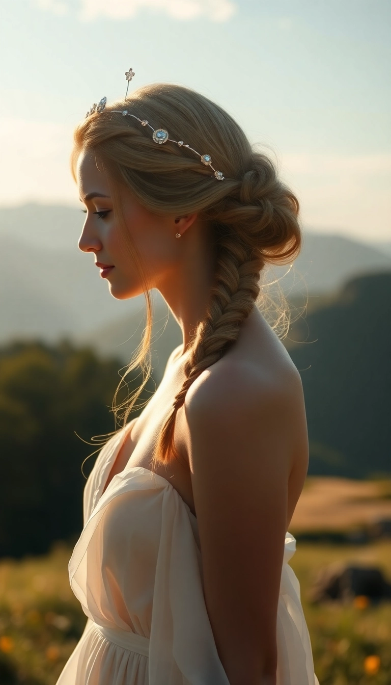 38 Fairy Hairstyles That Will Make Your Friends Say 'Wow!' (You Won't Believe #15!) - 16. Celestial Halo Braid