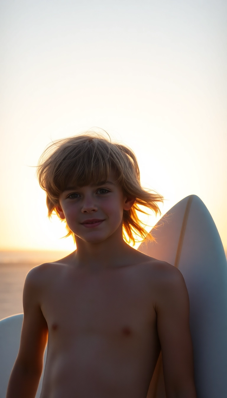 37 Boys Surfer Haircut Ideas That Will Make Waves This Summer! - Long Side Swept Bangs