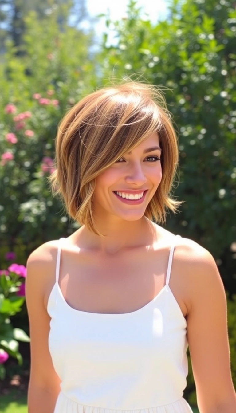 36 Stacked Bob Haircut Ideas That Will Transform Your Look Instantly! - Stacked Bob with Highlights