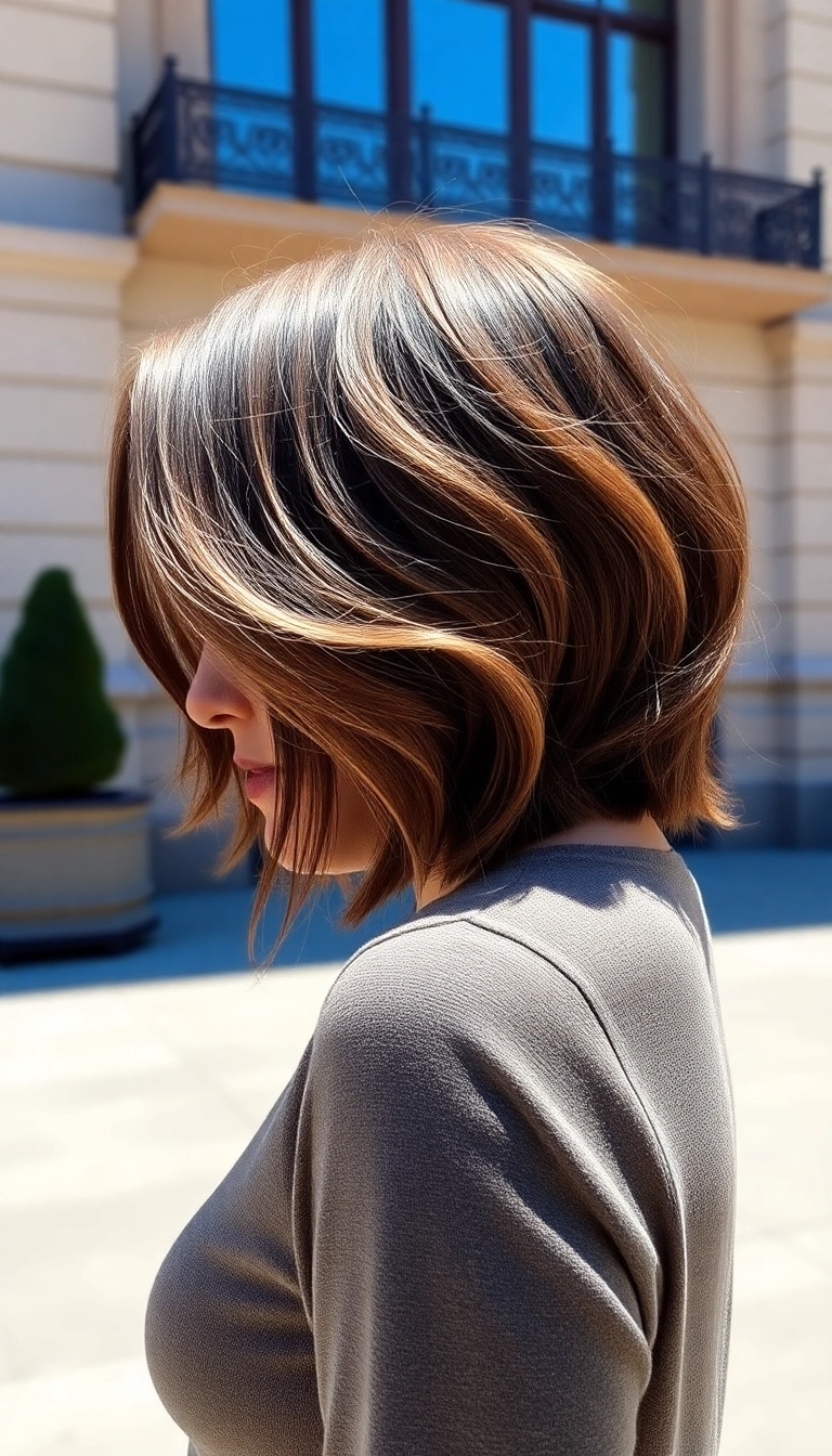 31 Chic Soft Shag Haircut Ideas You Need to Try This Year! - 10. Shag with Side Part