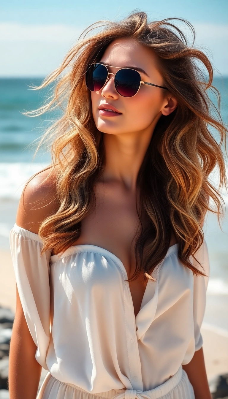 Fall in Love with These 24 Ear-Length Hairstyles That Are Simply Gorgeous! - Beachy Waves