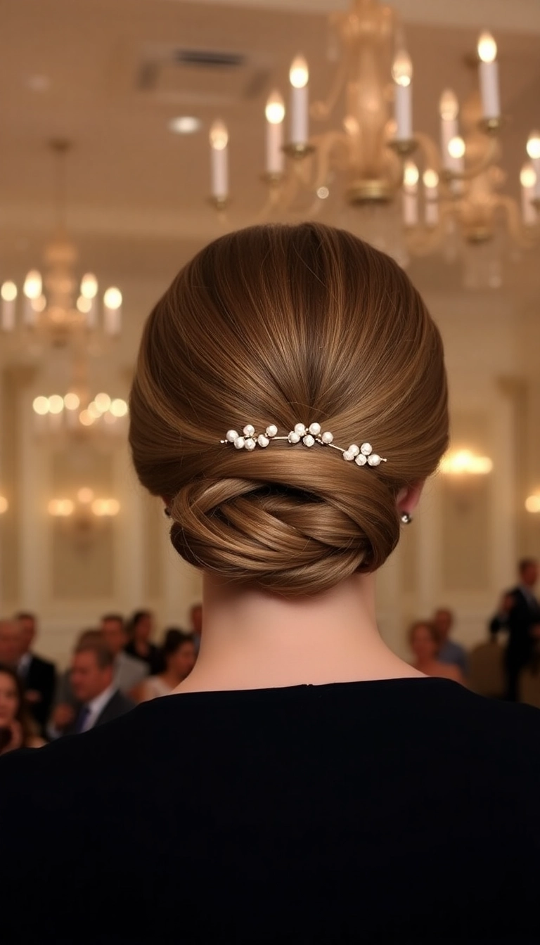 31 Stunning Greek Goddess Hairstyles That'll Make You Feel Like a True Diva! - 4. Classic Chignon