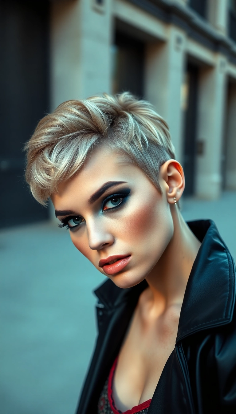 37 Trendy Low Cut Hairstyles That Will Make You Stand Out (Don’t Miss #1!) - Chic Pixie Cut