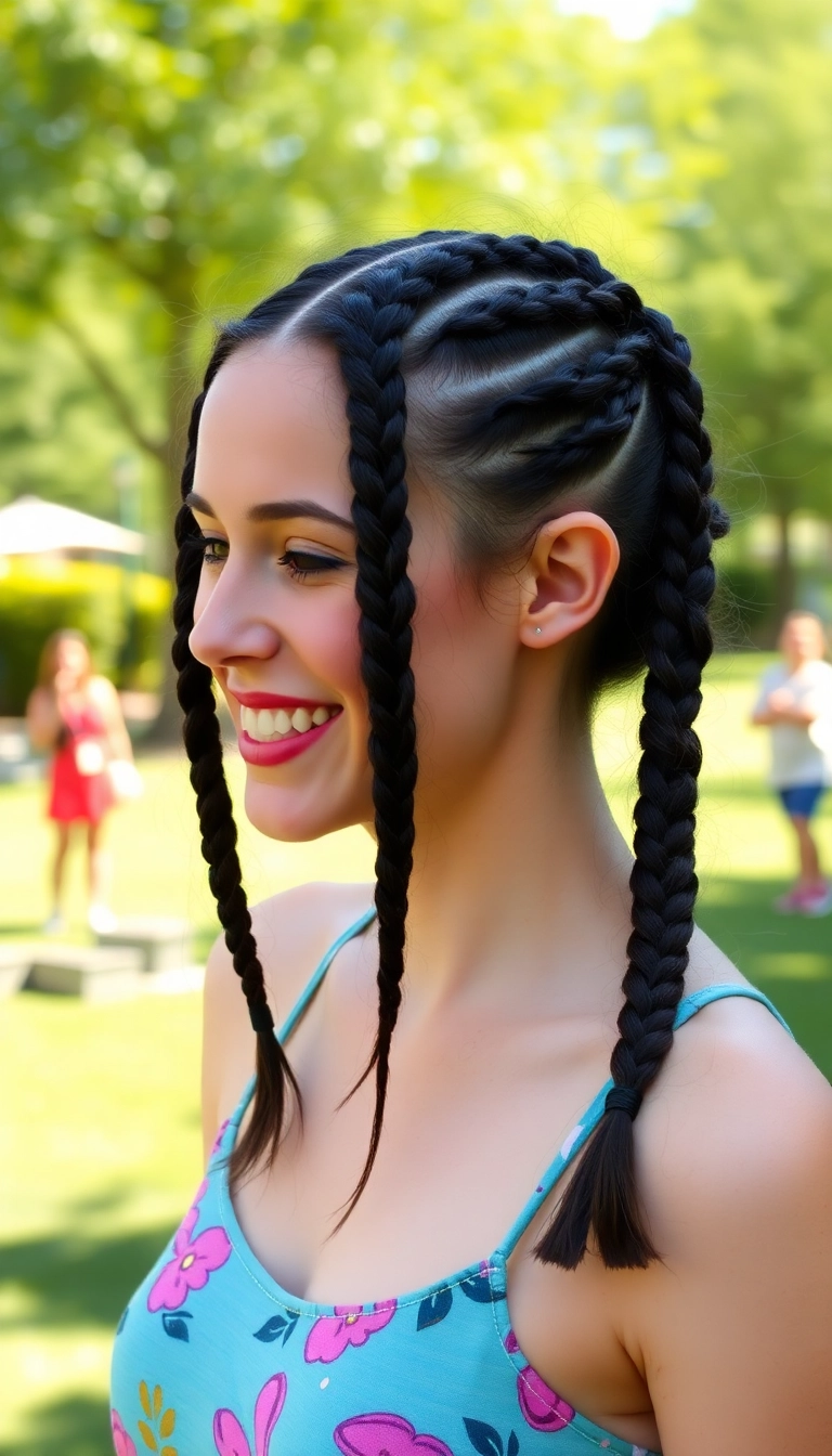 37 Braids Hairstyles Ideas That'll Make You Want to Try #23 Immediately! - 33. Braided Pigtails