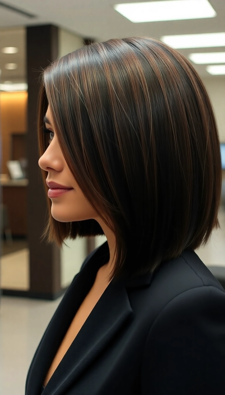 36 Stacked Bob Haircut Ideas That Will Transform Your Look Instantly! - Soft Blunt Stacked Bob