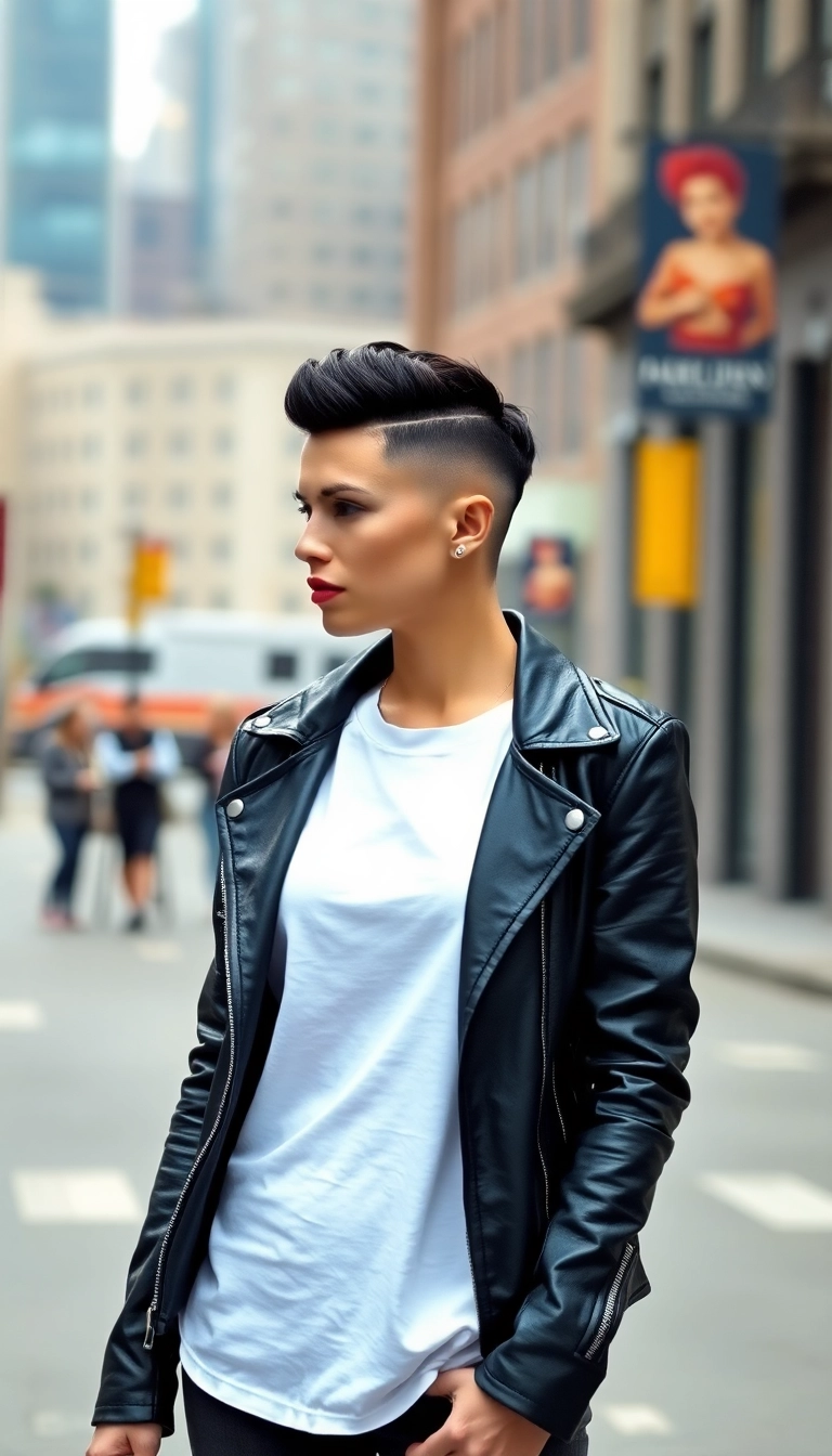 36 Trendy Fade Haircut Women Ideas You Can't Afford to Miss! - The Chic Undercut Fade