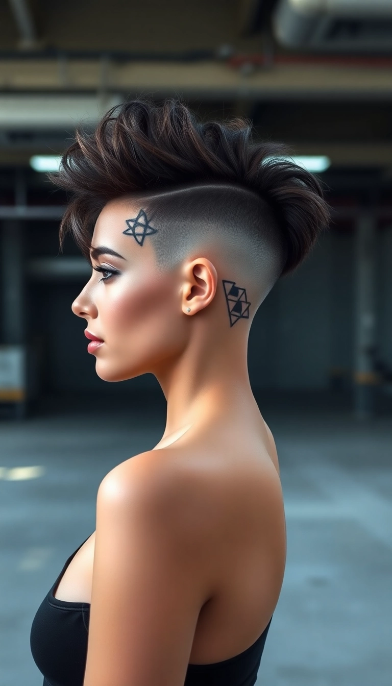 15 Very Short Hairstyles for You to Try! - Undercut with a Twist