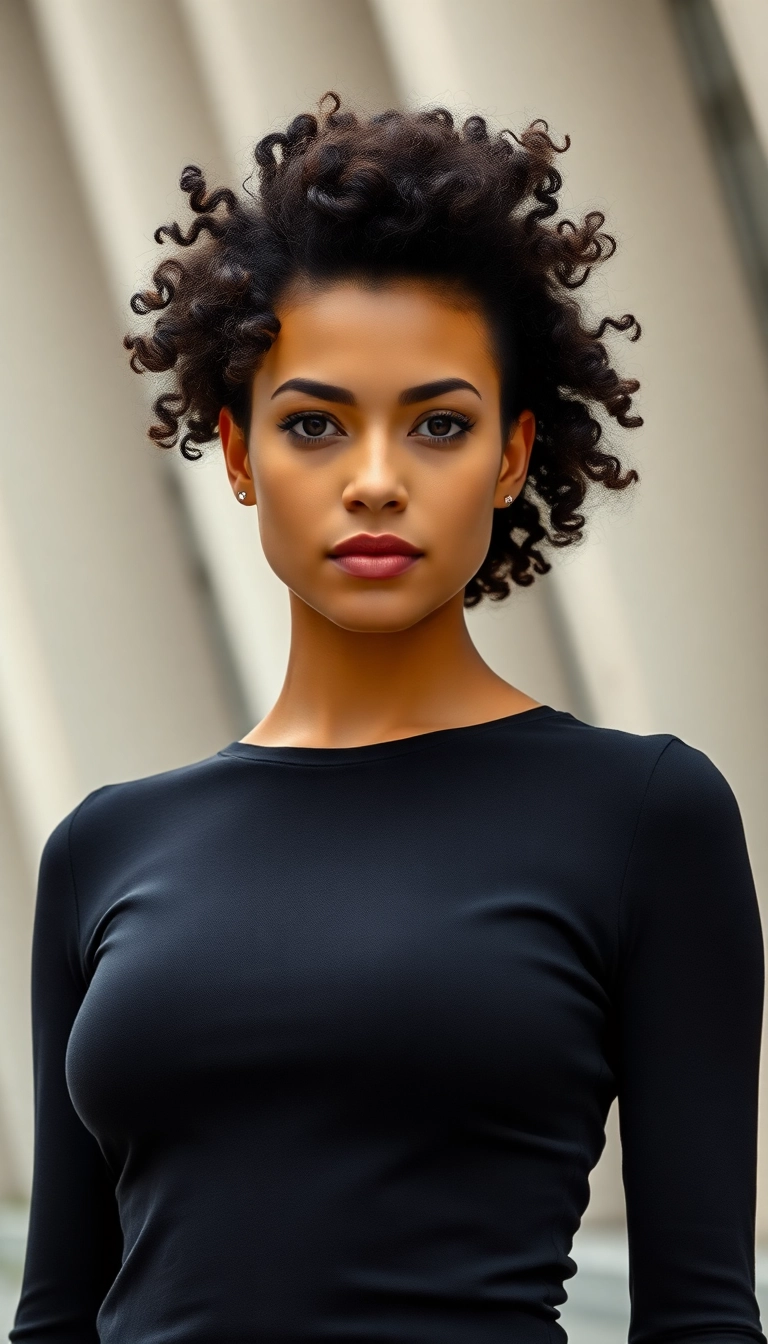 27 Modern Curly Wolf Cuts for Women That Are Total Show-Stoppers! - 6. Asymmetrical Cuts