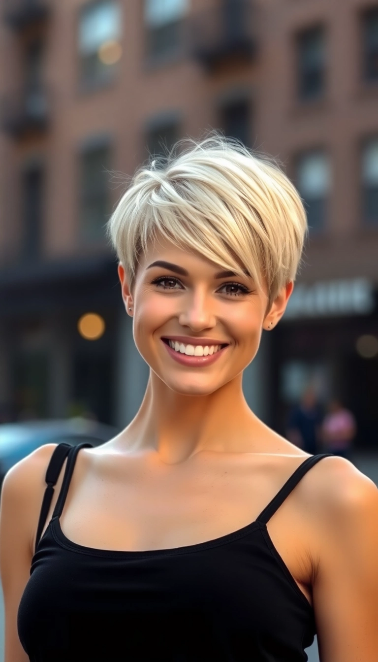 39 Short Choppy Haircuts for Every Face Shape (You’ll Love #5!) - 1. The Classic Pixie Cut