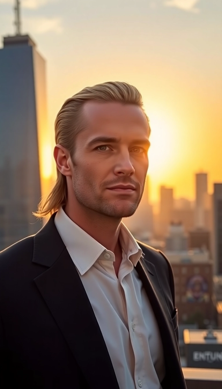 37 Stylish Medium Length Haircuts for Men: Your Ultimate Grooming Guide! - The Long Slick Back