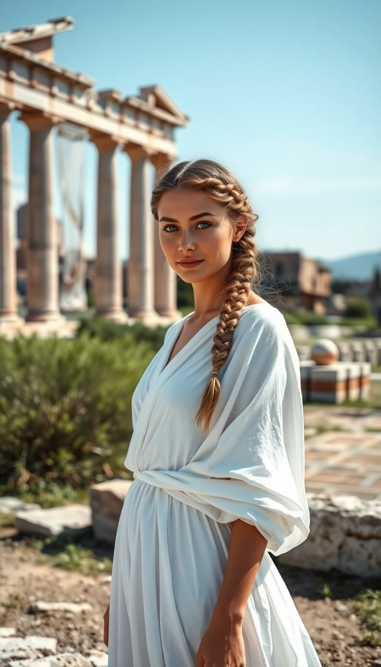 31 Stunning Greek Goddess Hairstyles That'll Make You Feel Like a True Diva! - 9. Greek Goddess Braid