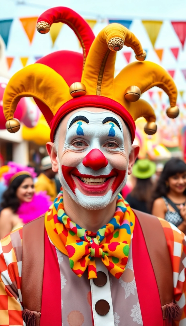 31 Clown Hairstyles That Will Make You the Life of the Party (You Won't Believe #17!) - The Jester Cap