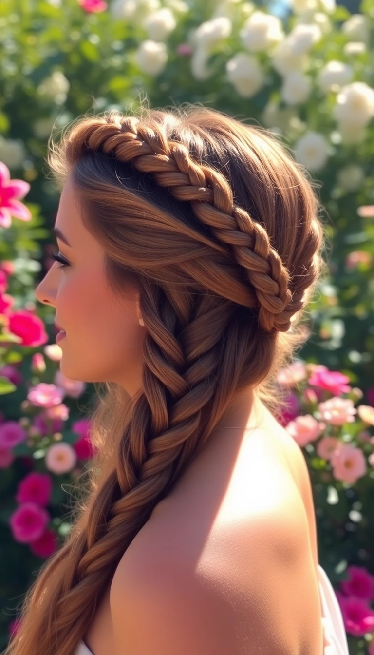 31 Stunning Greek Goddess Hairstyles That'll Make You Feel Like a True Diva! - 2. Braided Crown