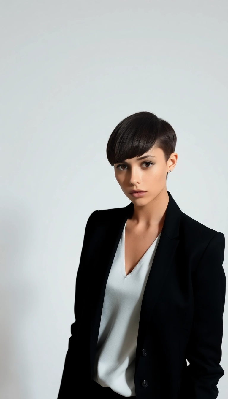 34 Chic Short Haircuts That'll Elevate Your Style Game Instantly! - Blunt Cut