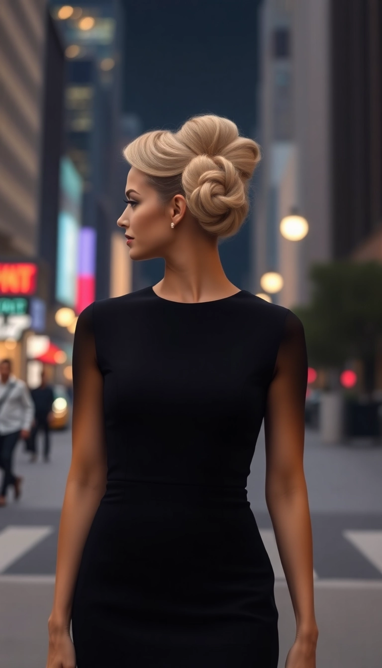 39 Cinderella Hairstyles That Will Make You Feel Like a True Princess! - 13. Elegant Chignon