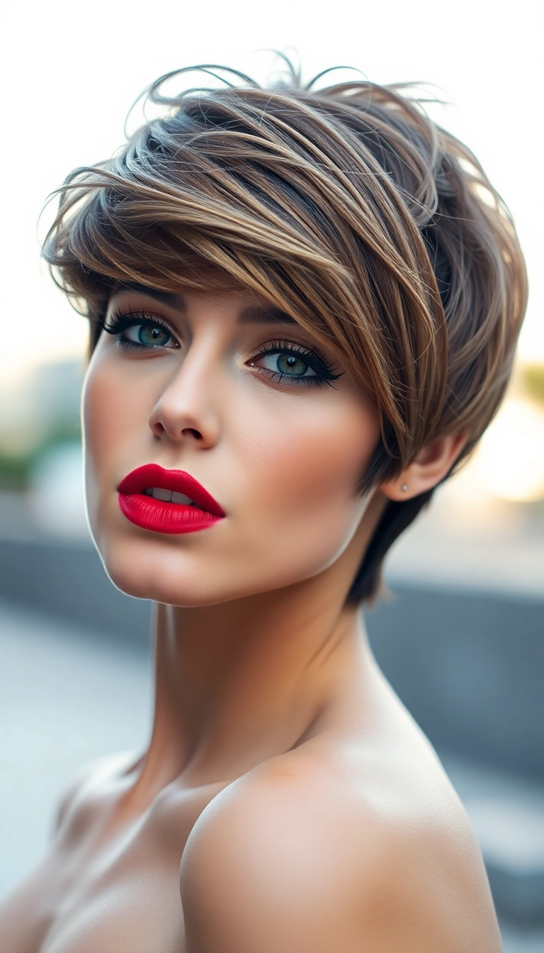 37 Short Haircut Ideas for Every Face Shape (You Won't Believe #15!) - 1. Textured Pixie Cut