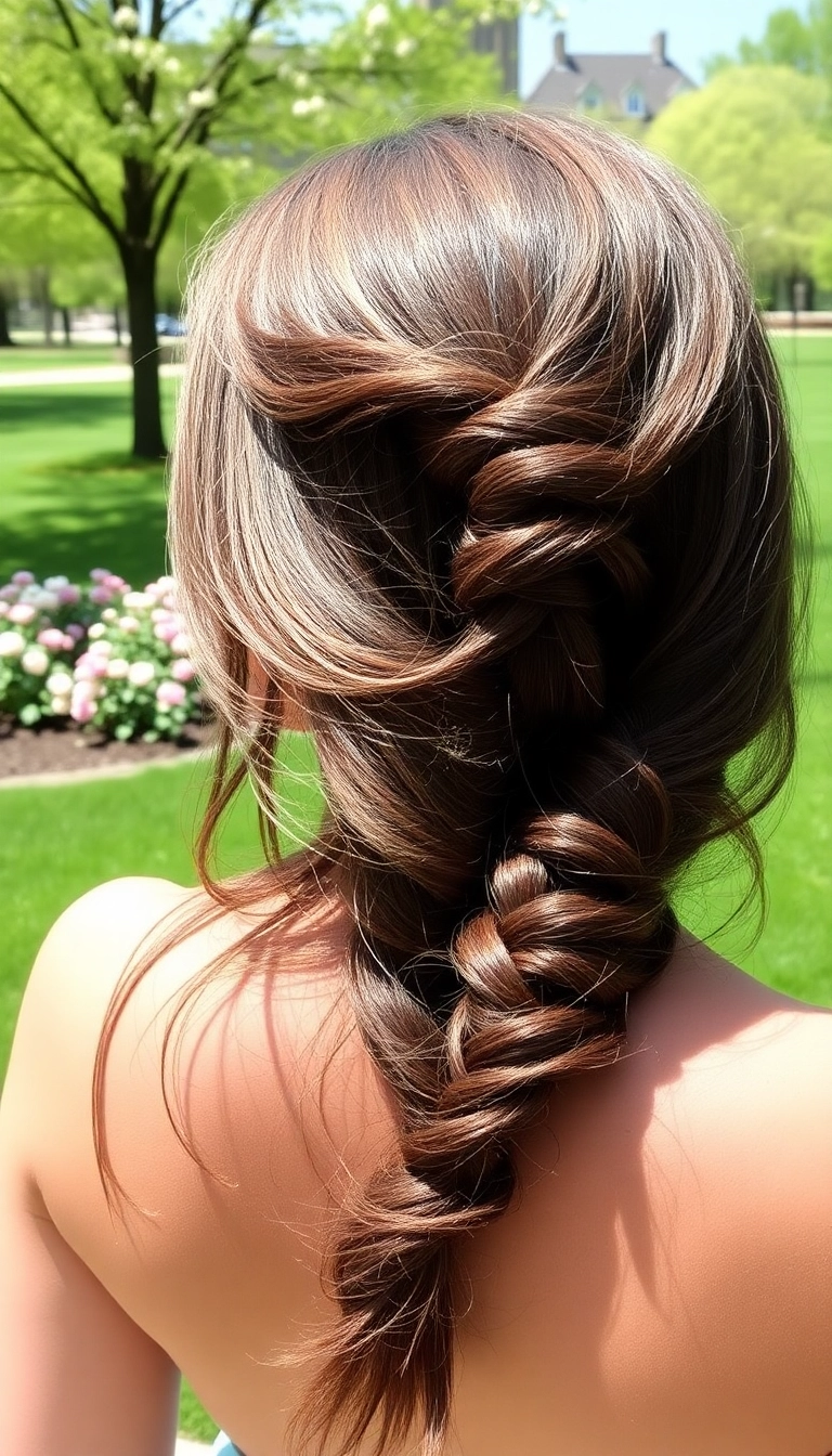 31 Stunning Greek Goddess Hairstyles That'll Make You Feel Like a True Diva! - 6. Twisted Side Braid