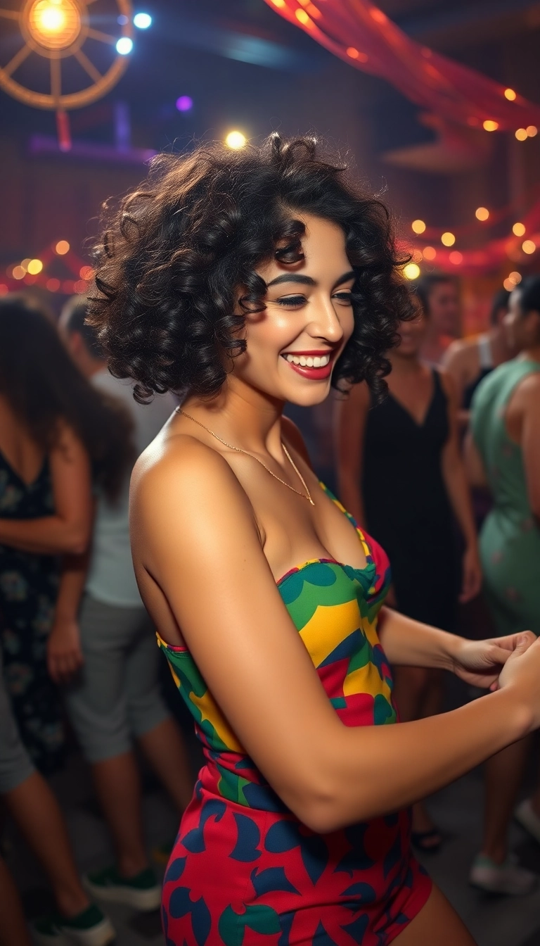 30 Curly Bob Haircut Ideas That'll Make You Say 'Wow!' (You Won't Believe #7!) - 9. Curly Bob with Curled Ends