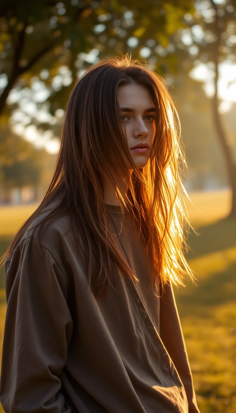 37 Stylish Men's Longer Haircuts That'll Make You the Trendsetter of the Year! - Curtained Hair