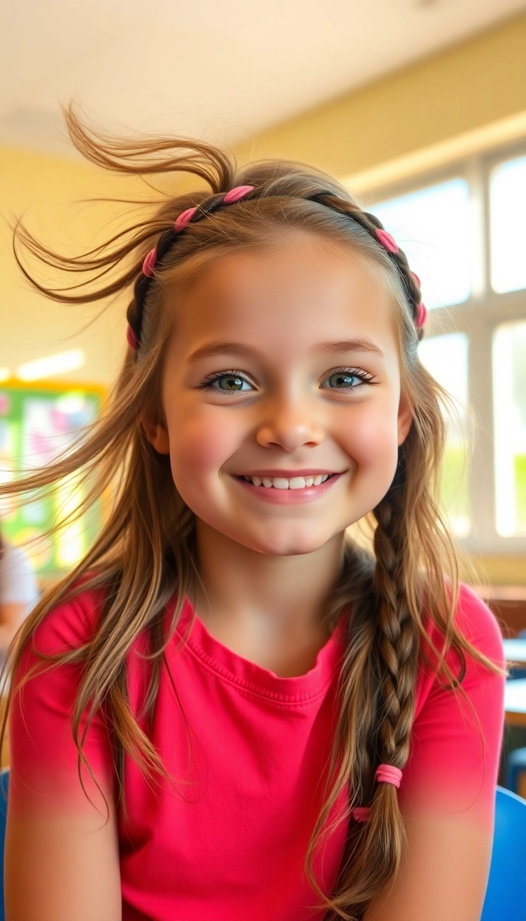 37 Quick and Cute Hairstyles for School (You Won't Believe How Easy #15 Is!) - Braided Headband