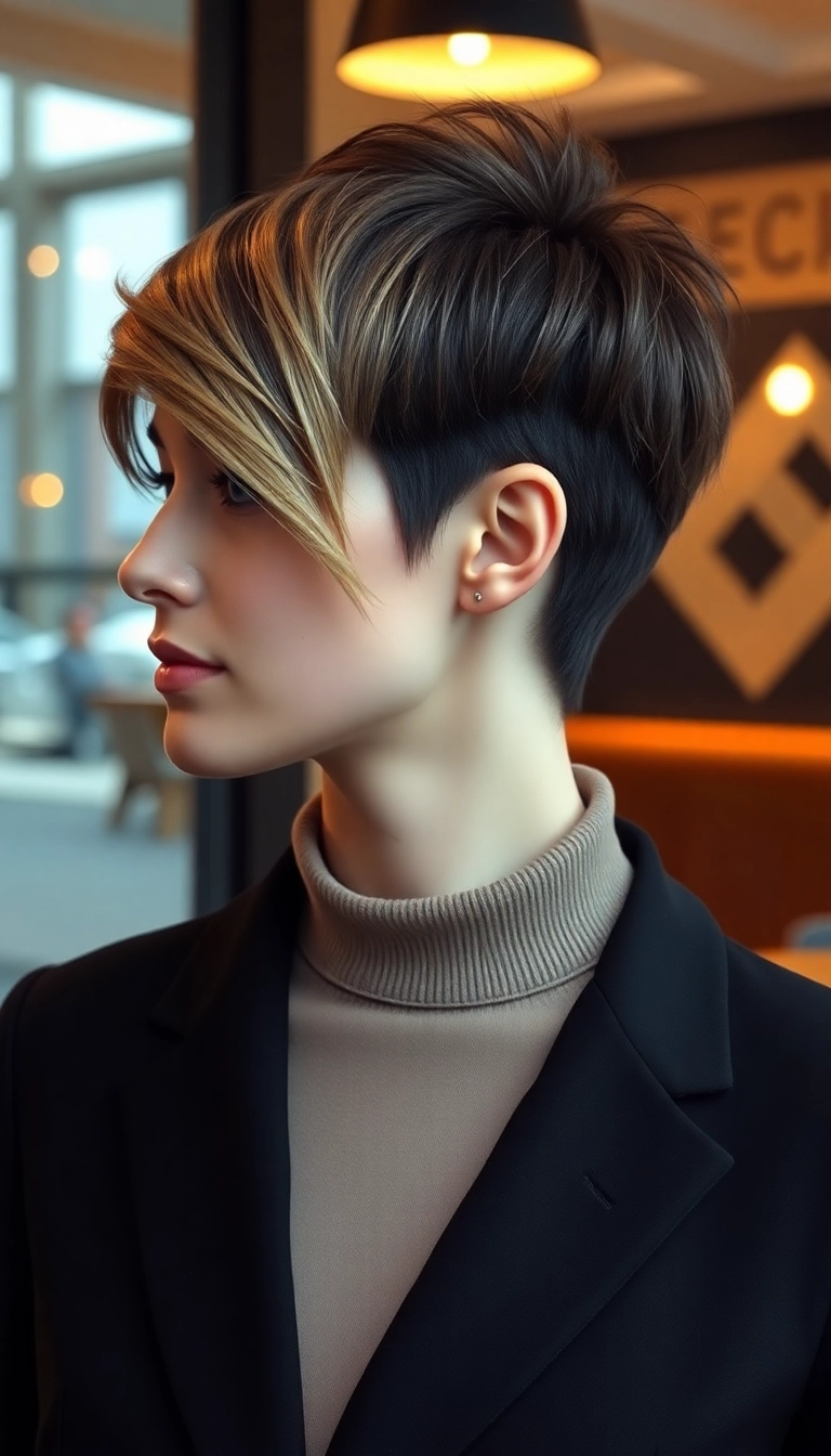 38 Short Pixie Haircuts for Fine Flat Hair That'll Make You Want to Chop It All Off! - Asymmetrical Pixie Cut