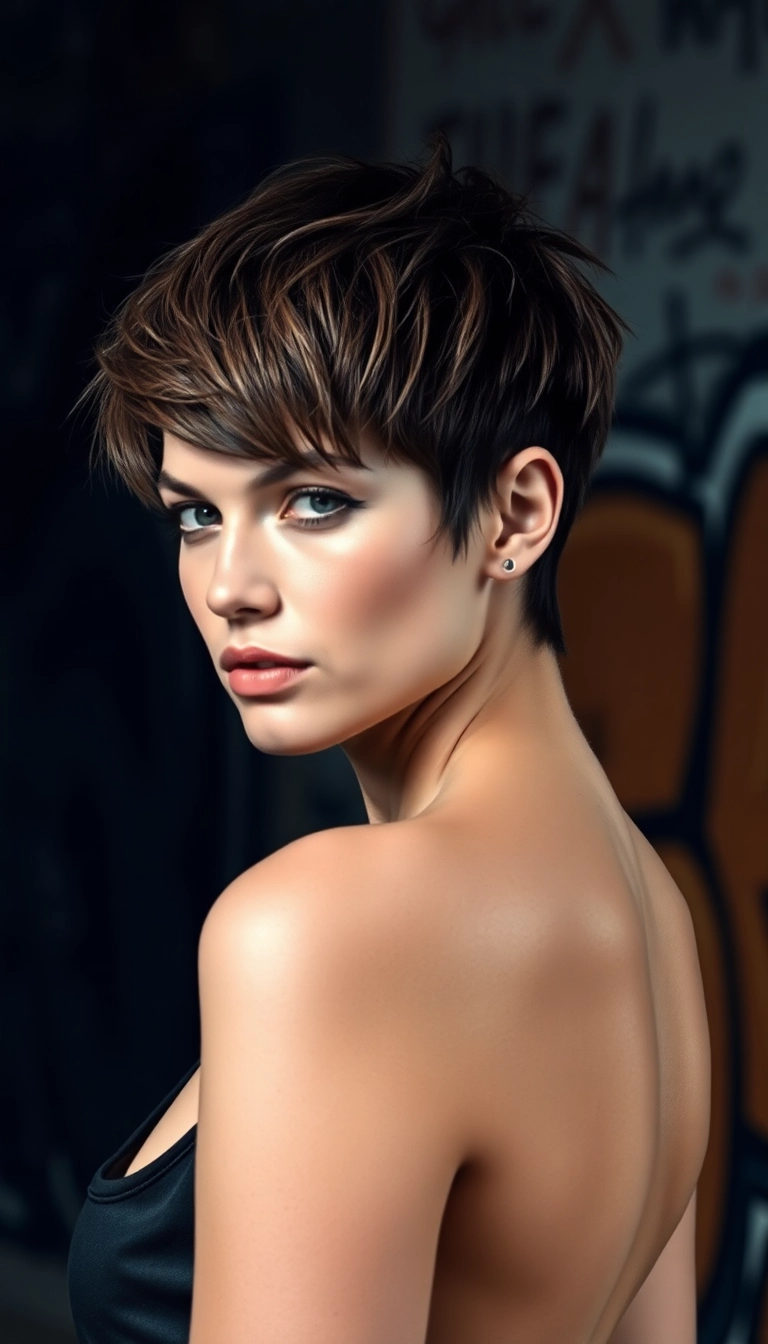 36 Pixie Shag Haircut Ideas for Effortlessly Chic Looks Every Day! - The Edgy Pixie Shag