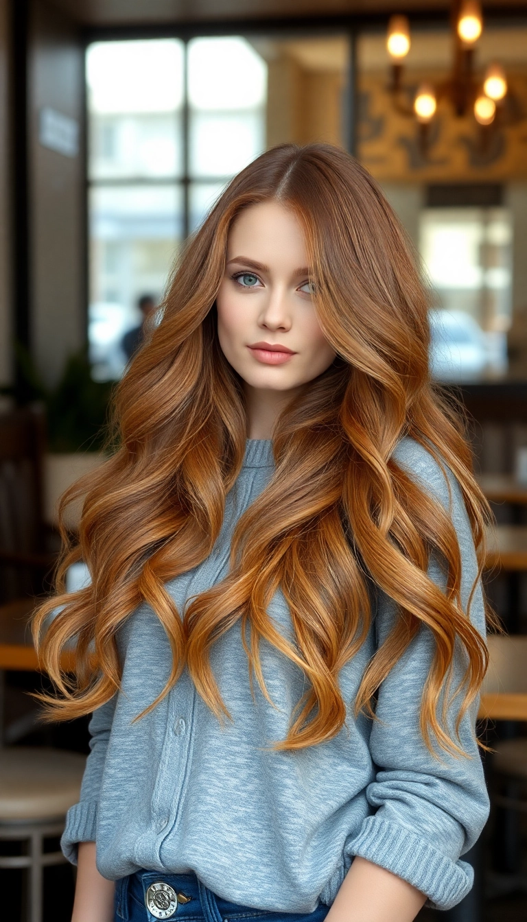 31 Stunning Ginger Wig Hairstyles to Elevate Your Look! - Layered Waves