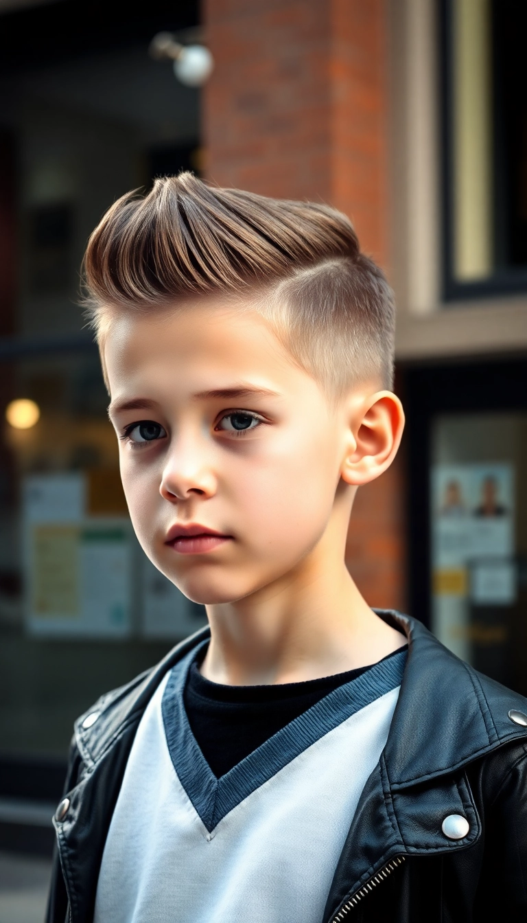 30 Epic Boys Haircut Styles That Will Leave Everyone Speechless! - Pompadour