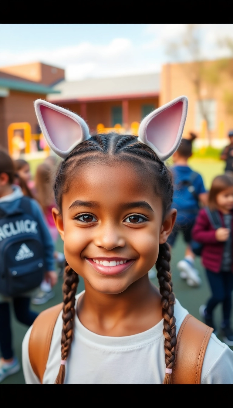 34 Cat Ears Hairstyles You’ll Want to Try ASAP (Your Friends Will Be Jealous!) - Cat Ear Braids