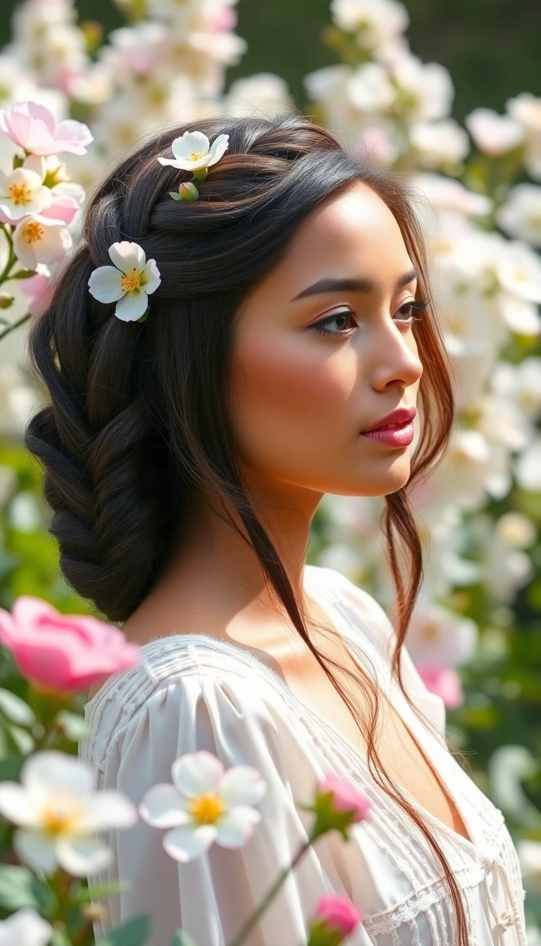 37 Braids Hairstyles Ideas That'll Make You Want to Try #23 Immediately! - 7. Halo Braid