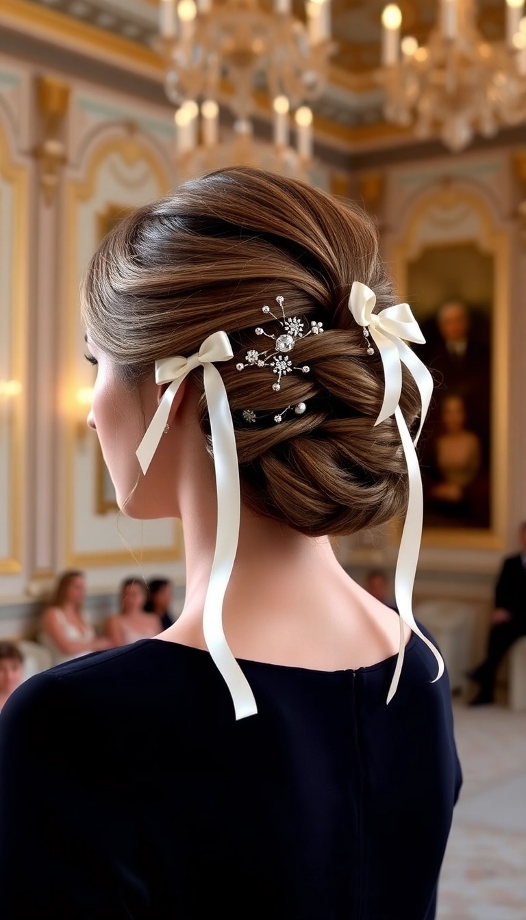 32 Stunning Masquerade Hairstyles That Will Steal the Show (You Won't Believe #15!) - 4. Twisted Half-Updo