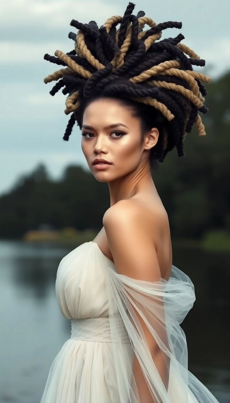 38 Fairy Hairstyles That Will Make Your Friends Say 'Wow!' (You Won't Believe #15!) - 30. Ethereal Crown of Twists