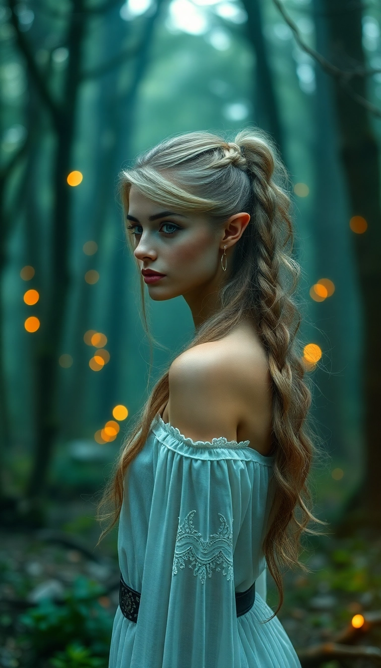 38 Fairy Hairstyles That Will Make Your Friends Say 'Wow!' (You Won't Believe #15!) - 15. Enchanted Elven Ponytail