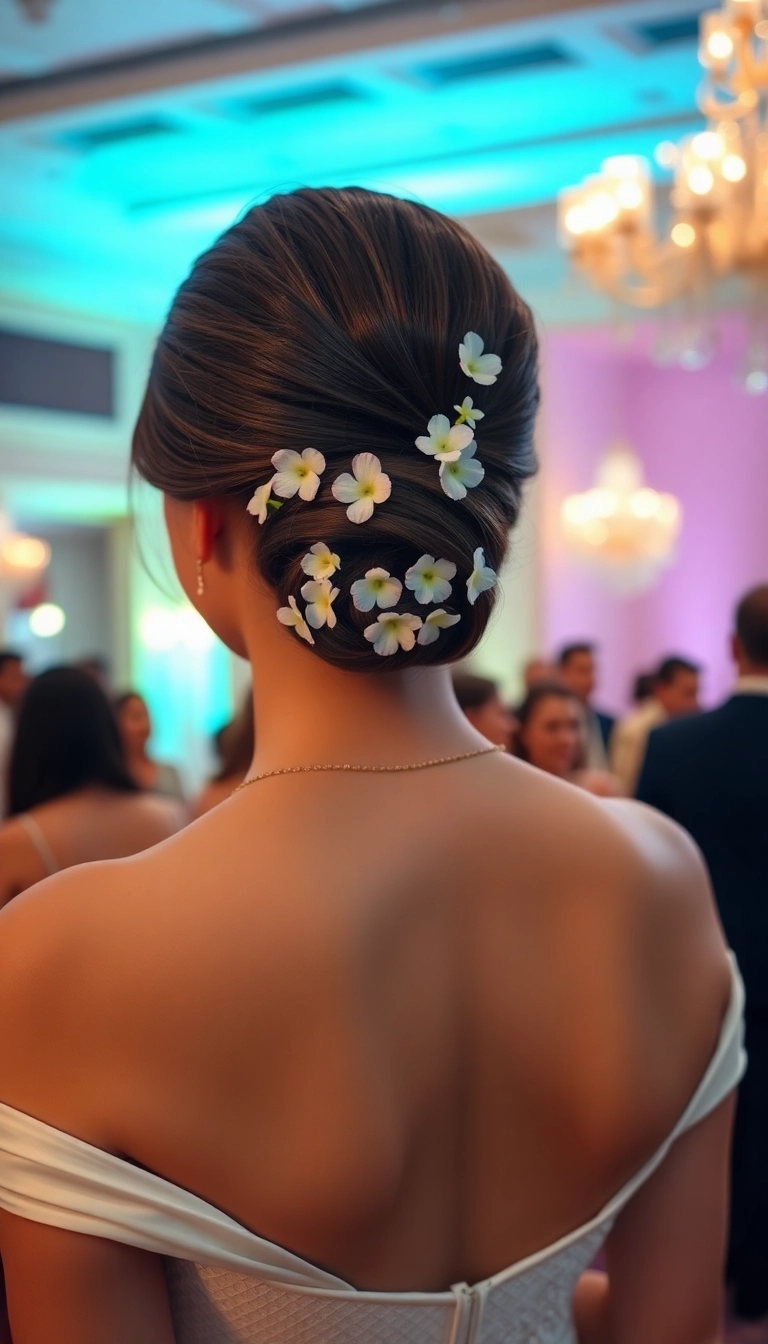 31 Stunning Gala Hairstyles That Will Steal the Show (You Won't Believe #15!) - Classic Chignon