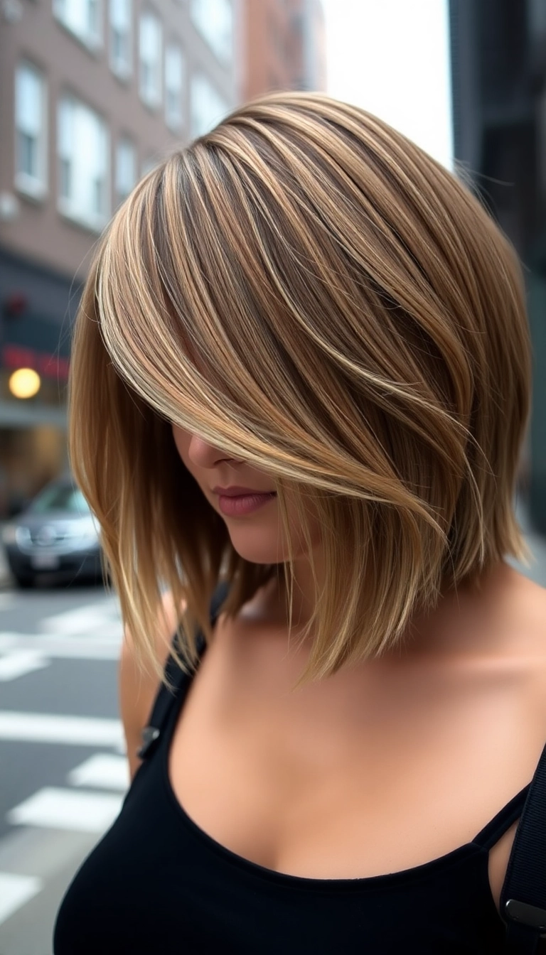 22 Fine Hair Haircuts Ideas That'll Transform Your Look (You Won't Believe #13!) - 2. Choppy Lob