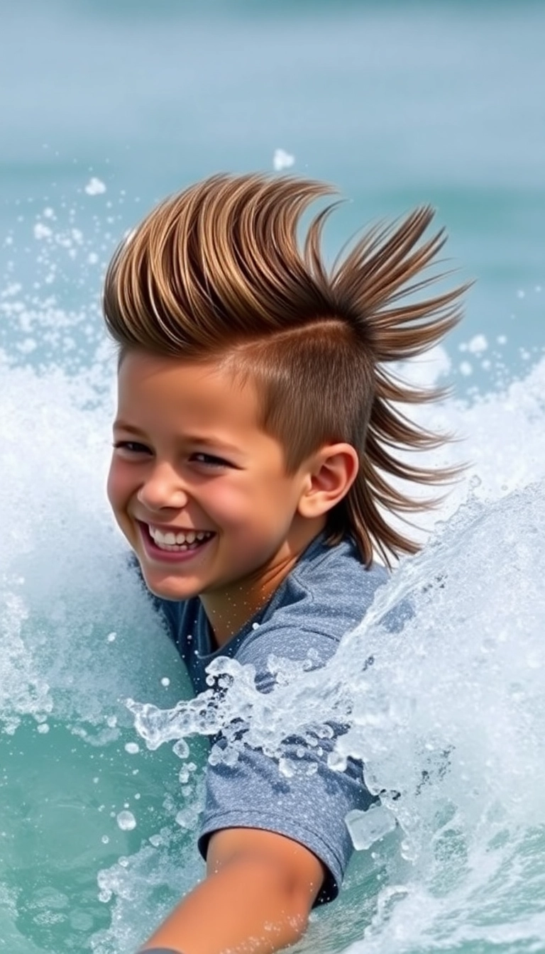 37 Boys Surfer Haircut Ideas That Will Make Waves This Summer! - Surfer Mullet