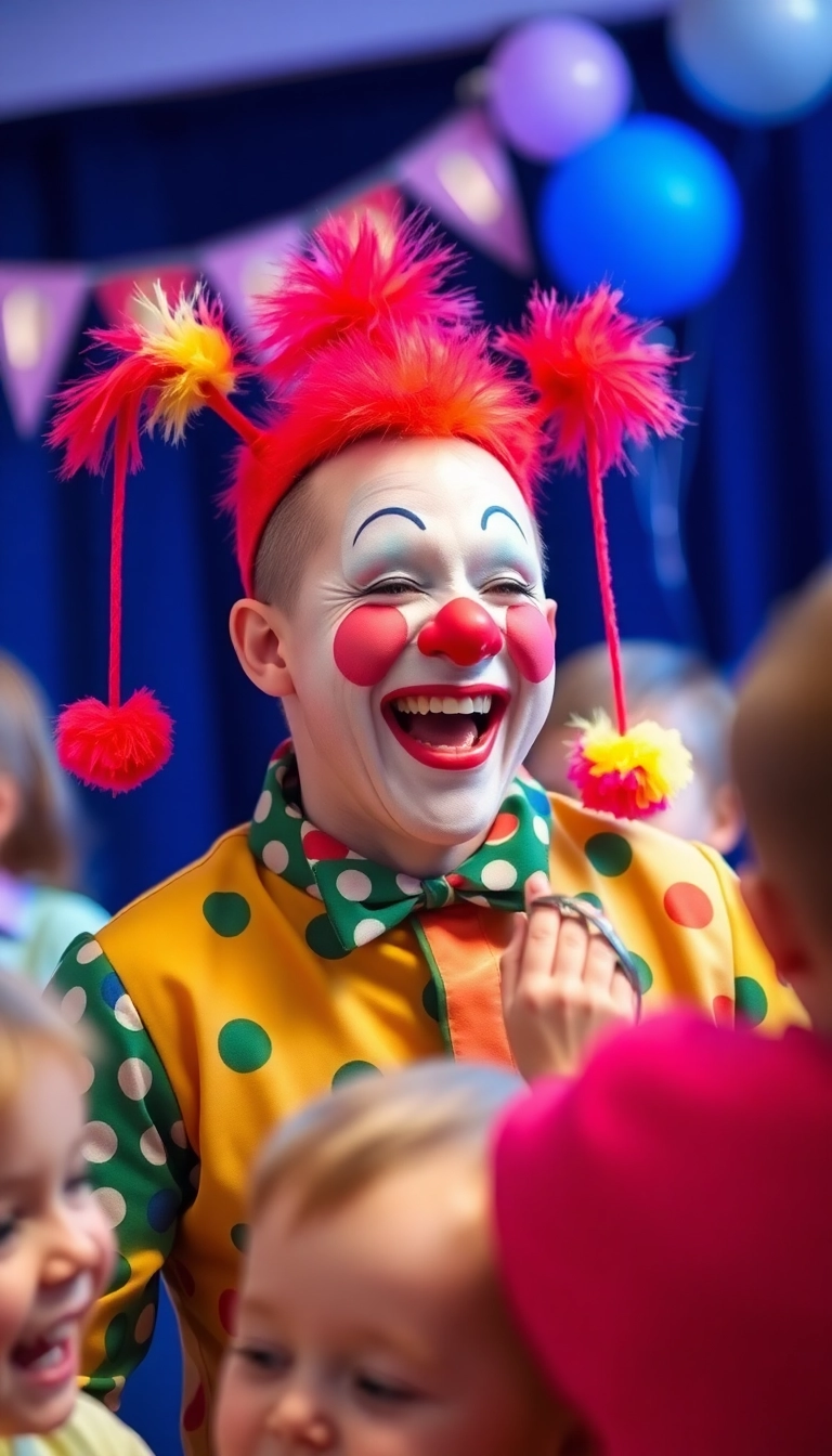 31 Clown Hairstyles That Will Make You the Life of the Party (You Won't Believe #17!) - Pigtails with Pom-Poms