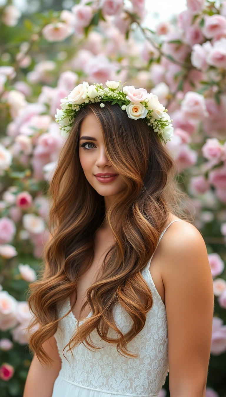 36 Elegant Birthday Hairstyles for a Classy Celebration (Get Inspired!) - 2. Romantic Loose Waves