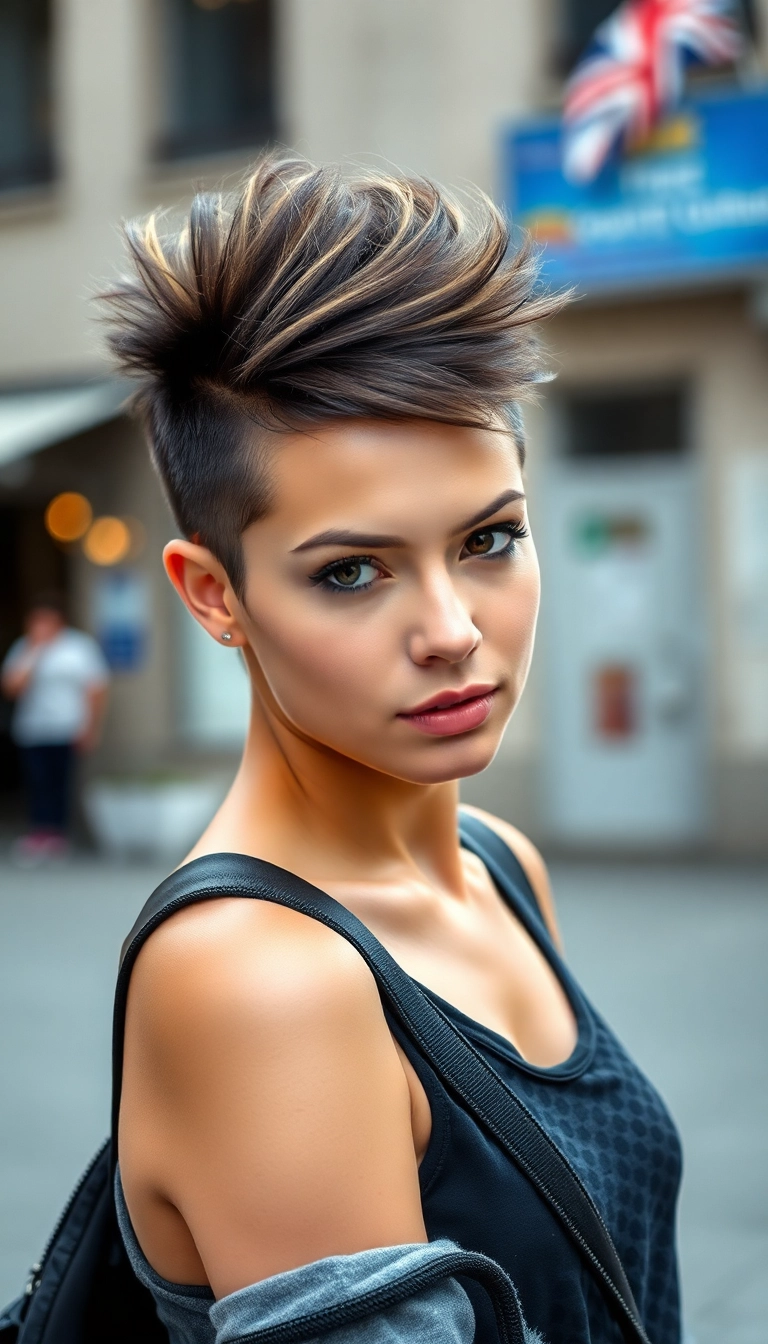 31 Short Pixie Haircuts Ideas That'll Make You Want to Chop It All Off! - Faux Hawk Pixie